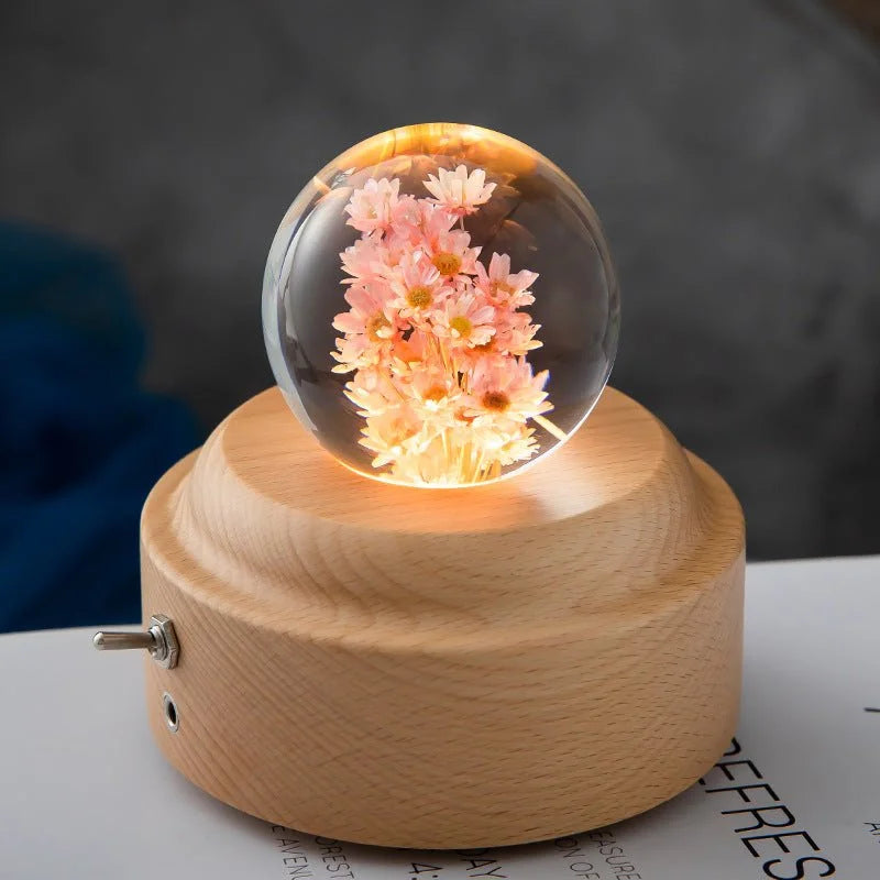 LED Night Crystal Ball Light Rays treats