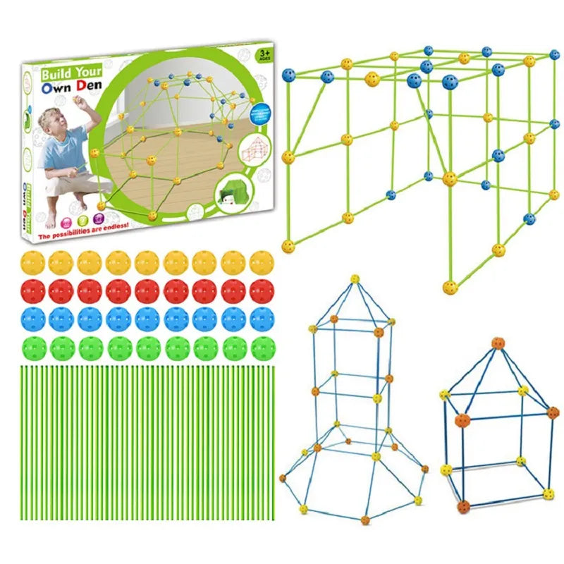 Kids Ultimate Fort Building Kit Rays Treats