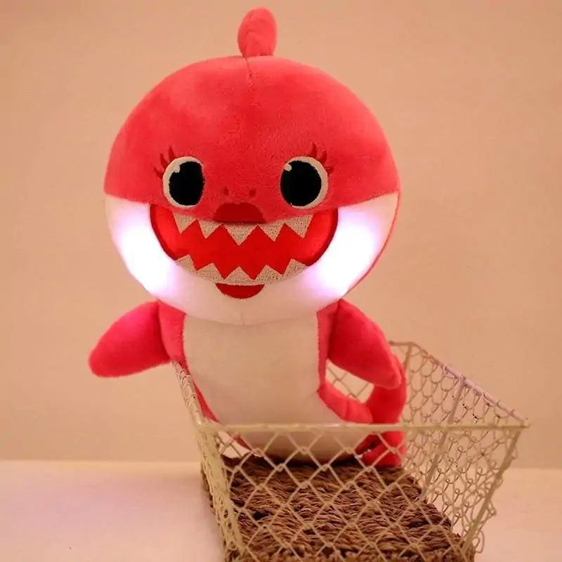 Colorful light up Music Baby Shark Toy Rays Treats