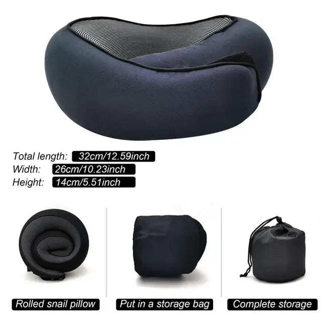 Travel Neck Pillow Memory Foam Rays treats