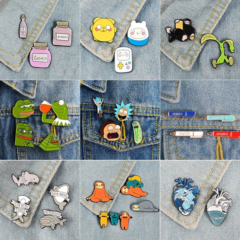 Cartoon TV Show Pin Sets Rays treats