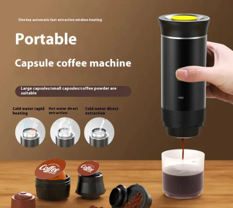 Portable Capsule Coffee Machine Rays treats