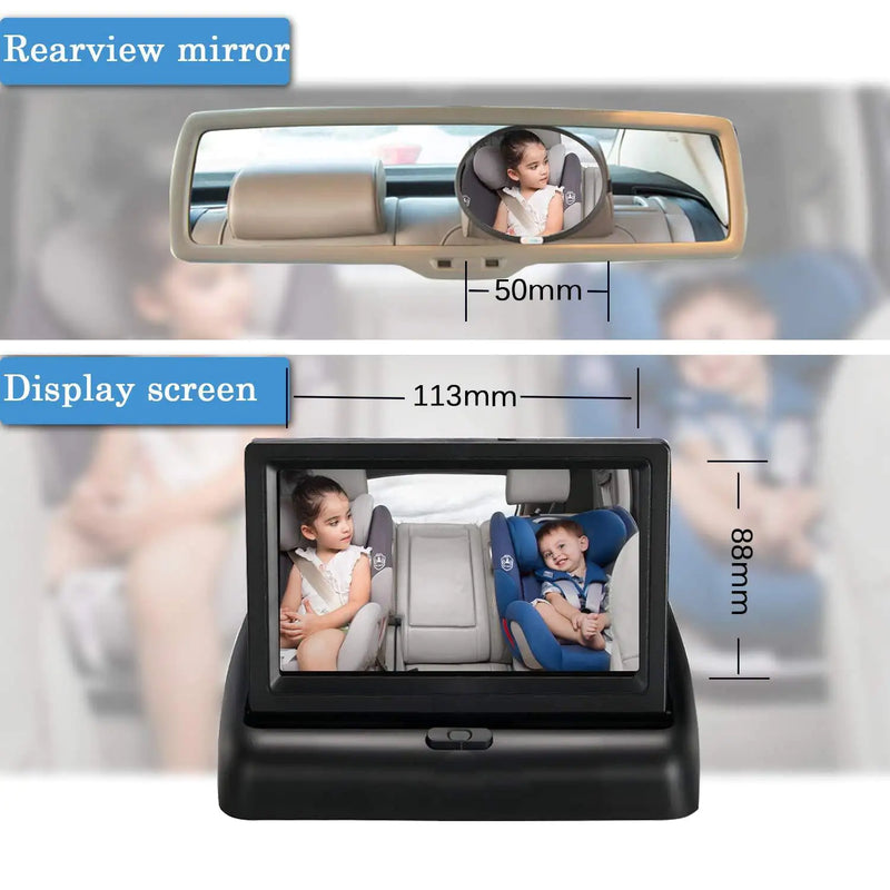 Baby safety car monitor system Rays treats