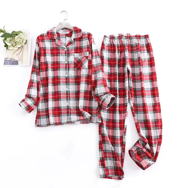 Cotton Flannel Women's Pajamas Sets Rays treats