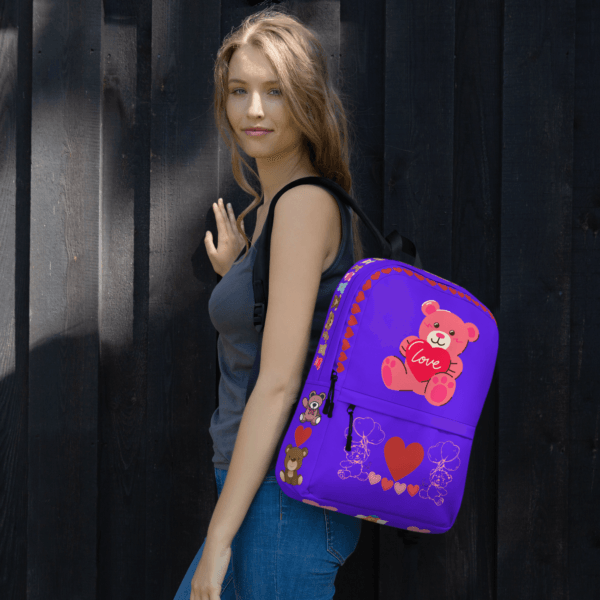 Loveable Teddy Bear Backpack - Image 3