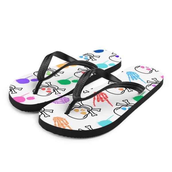 Skull/Crossbones Flip-Flops - Image 2