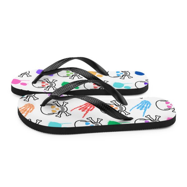 Skull/Crossbones Flip-Flops - Image 5