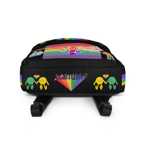 LGBTQ+ Pride Support Backpack - Image 4
