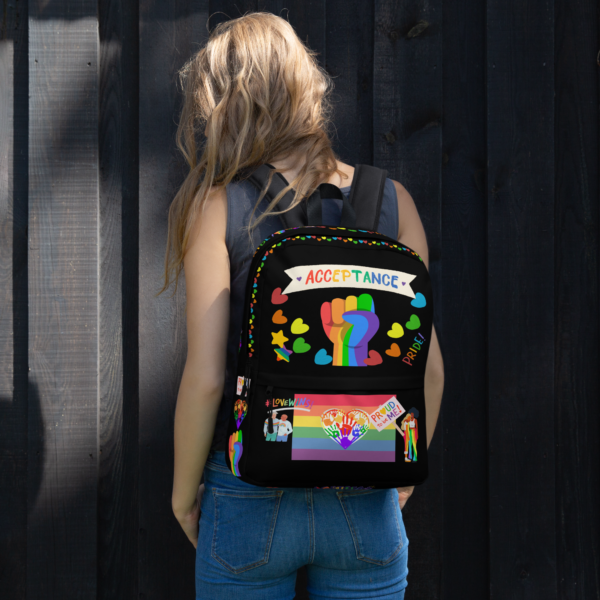 LGBTQ+ Pride Support Backpack - Image 5