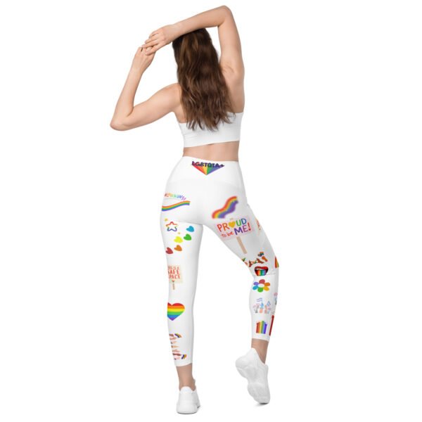 LBGTQ+ Pride Support Leggings - Image 3