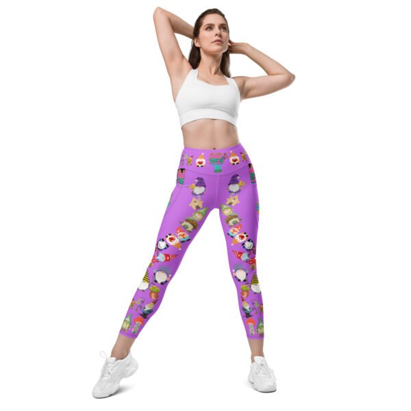 Sweet Gnome Village Leggings - Image 5