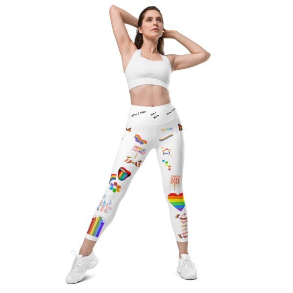 LBGTQ+ Pride Support Leggings - Image 5