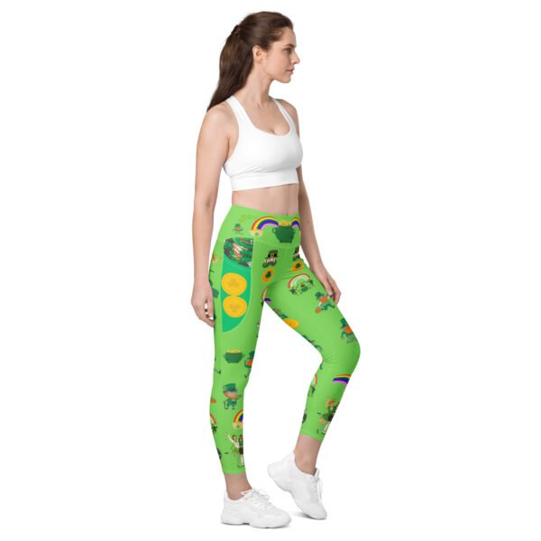 Lucky Gold Leprechaun Leggings
