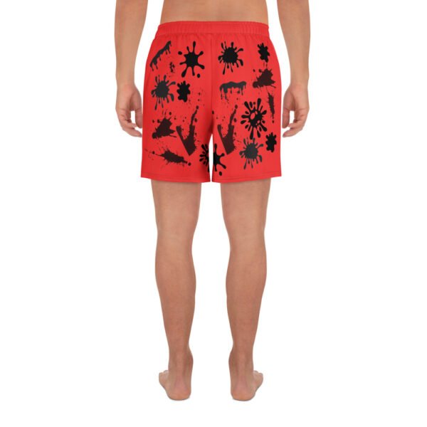 Paint Splashes Unisex Shorts - Image 4