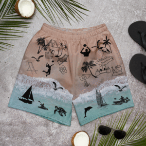 Unisex Athletic Long Shorts