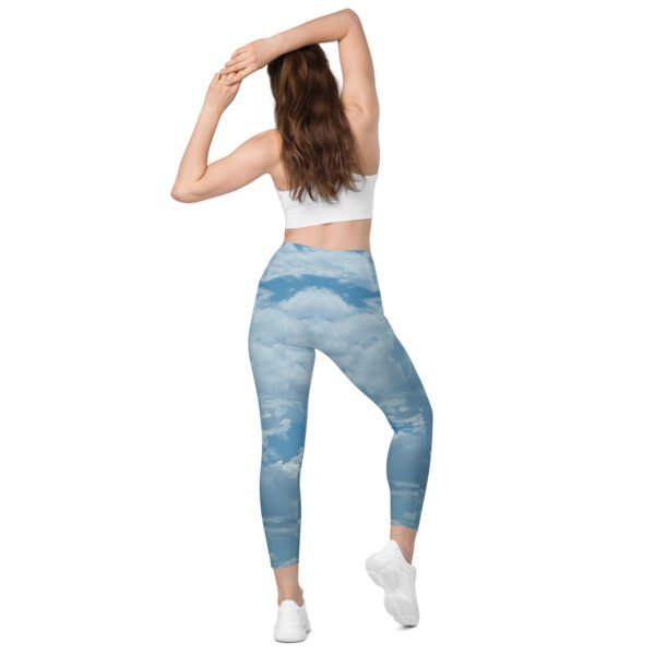 Sunny Cloud Sky Leggings - Image 3