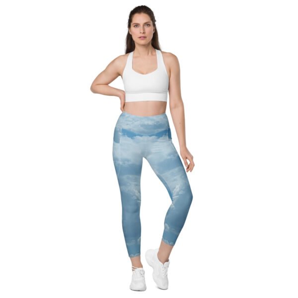 Sunny Cloud Sky Leggings - Image 4