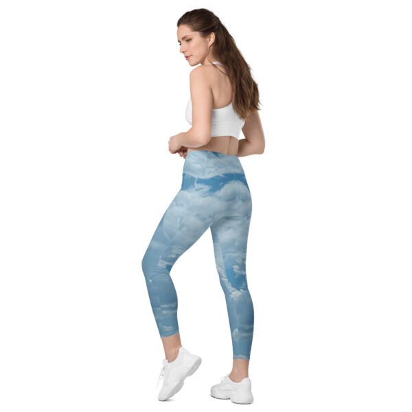 Sunny Cloud Sky Leggings - Image 7