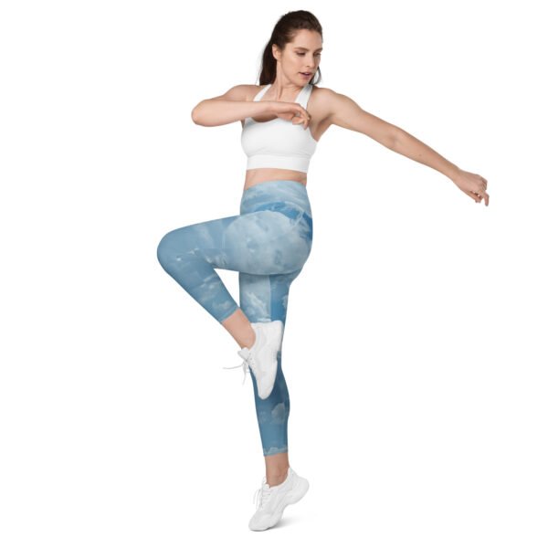 Sunny Cloud Sky Leggings - Image 9