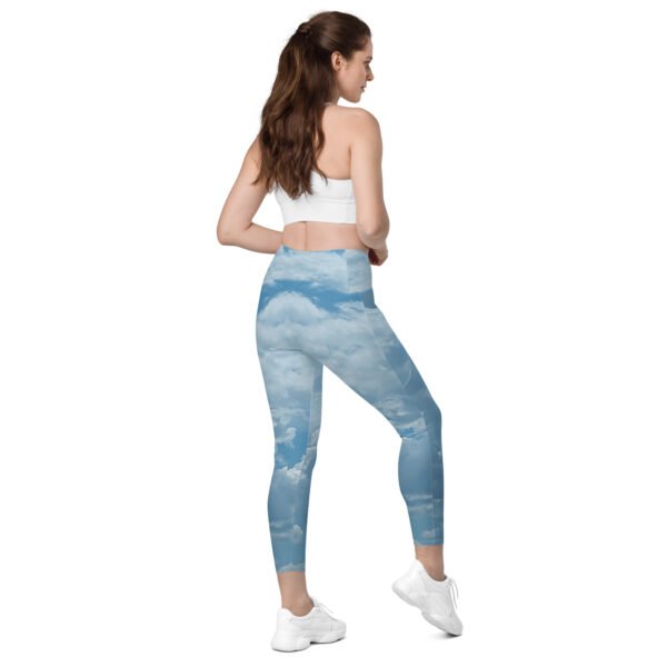 Sunny Cloud Sky Leggings - Image 2