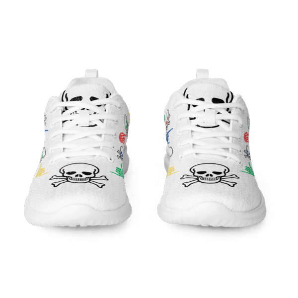 Skull Crossbones Athletic Shoes - Image 2