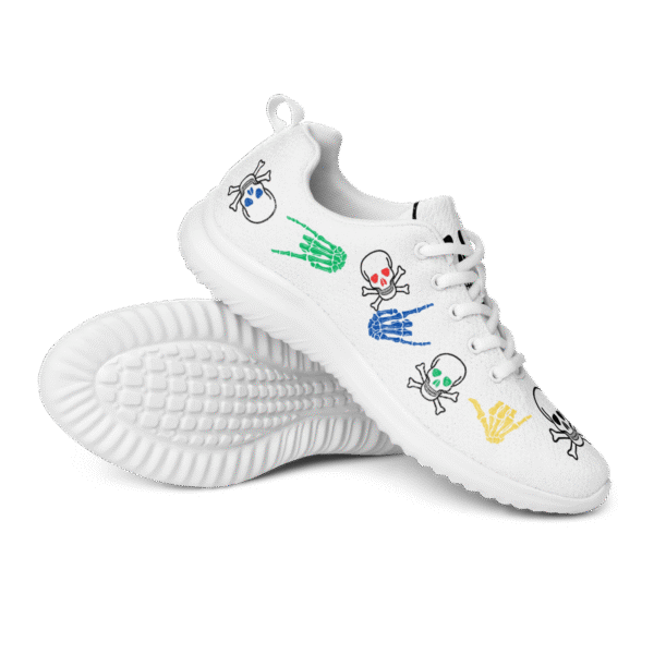 Skull Crossbones Athletic Shoes - Image 3