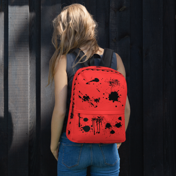 Paint Splashes Travel Backpack - Image 5