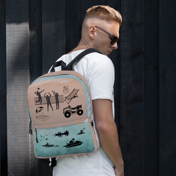 Beach Days Travel Backpack - Image 5