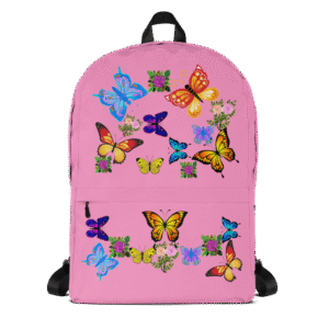 Colorful Butterfly Travel Backpack
