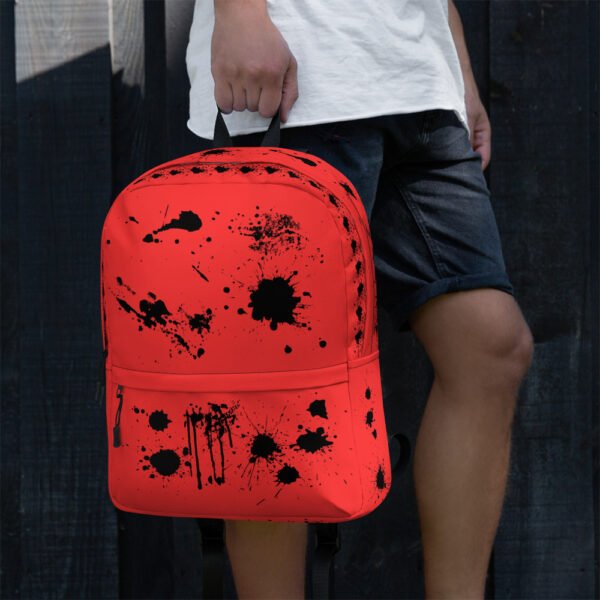 Paint Splashes Travel Backpack - Image 2
