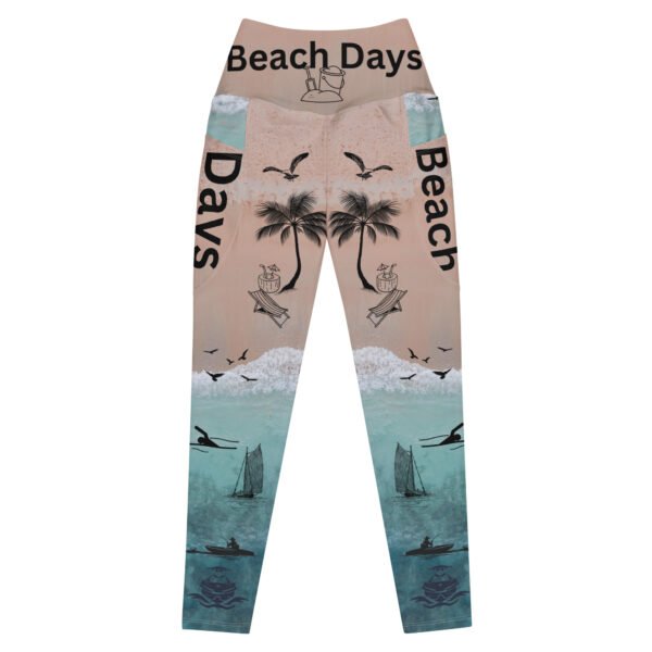 Beach Days Leggings W/Pockets