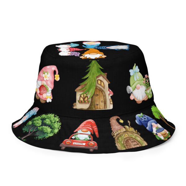 Gnome Village Reversible Hat - Image 4
