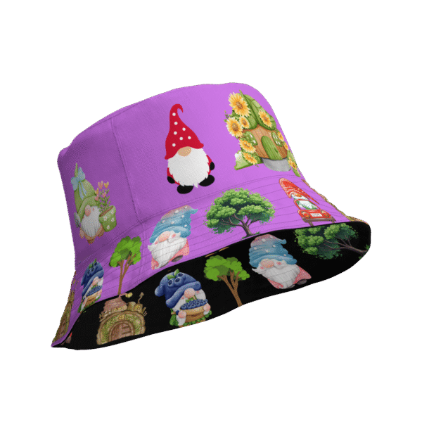 Gnome Village Reversible Hat