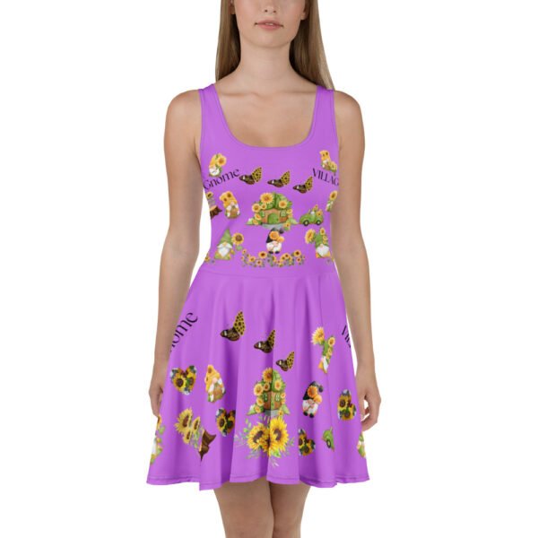 Gnome Village Skater Dress
