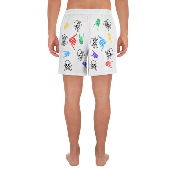 Skull Crossbones Athletic Shorts - Image 4