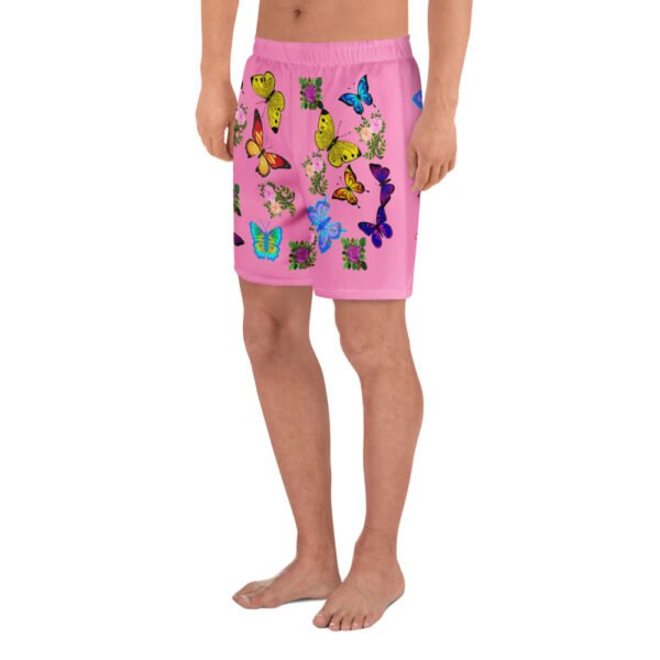 Colorful Butterfly Unisex Shorts - Image 3