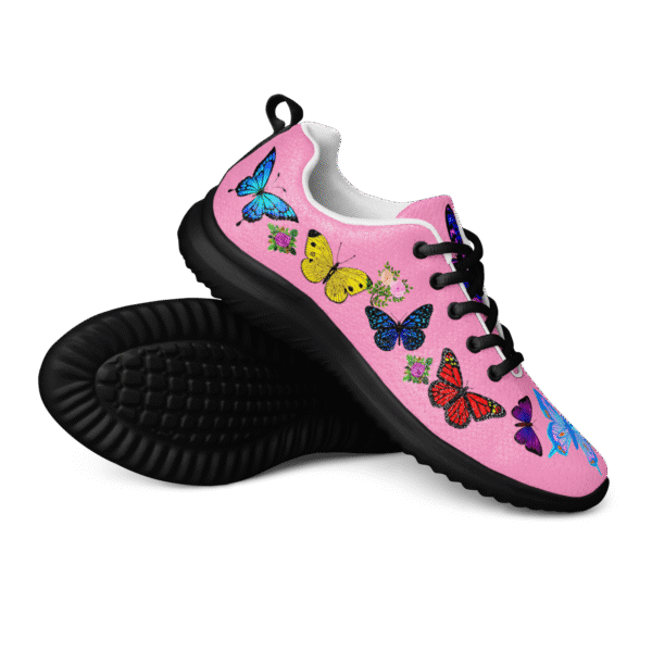 Colorful Butterfly Athletic Shoes - Image 7
