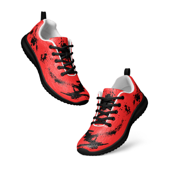 Paint Splashes Athletic Shoes