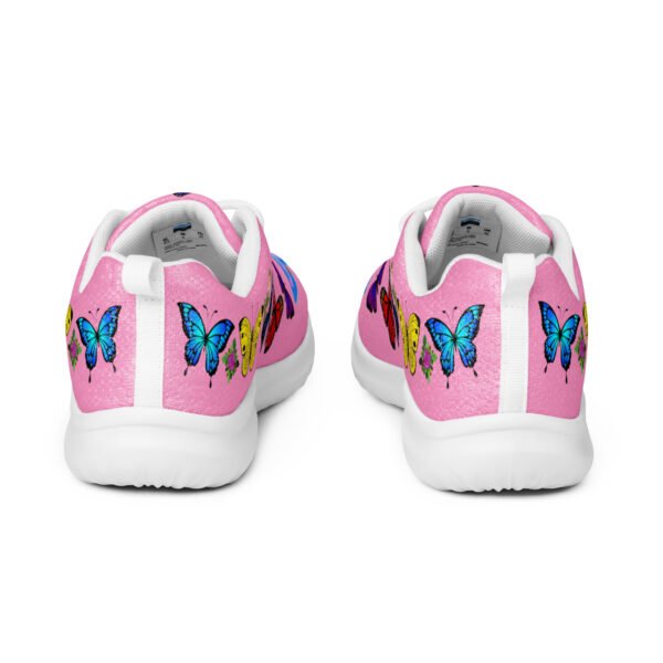 Colorful Butterfly Athletic Shoes - Image 2
