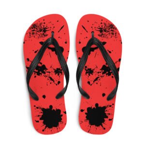 Paint Splashes Flip-Flops