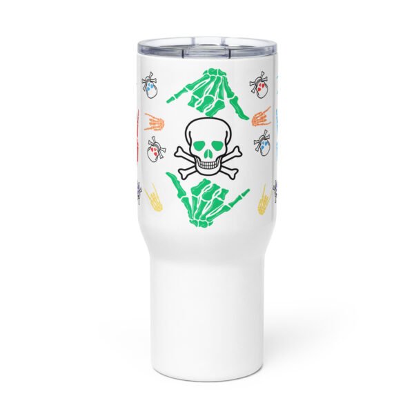 Colorful Skull Crossbones Cup