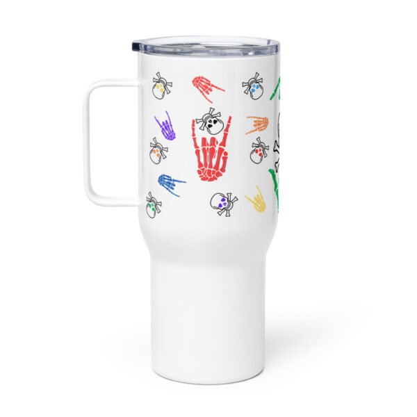 Colorful Skull Crossbones Cup - Image 2