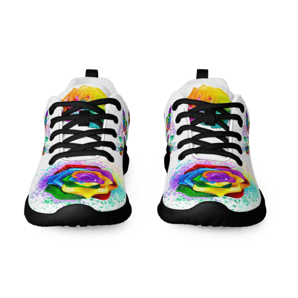 Colorful Rose Athletic Shoes - Image 4