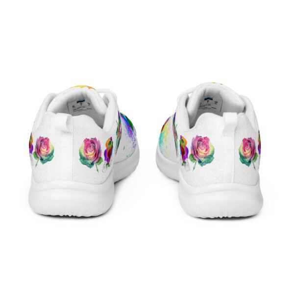 Colorful Rose Athletic Shoes - Image 2