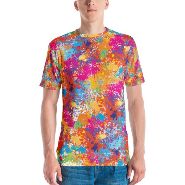 Splattering Colors Stylish Shirt
