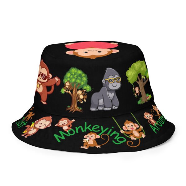 Just Monkeying Reversible Hat - Image 4