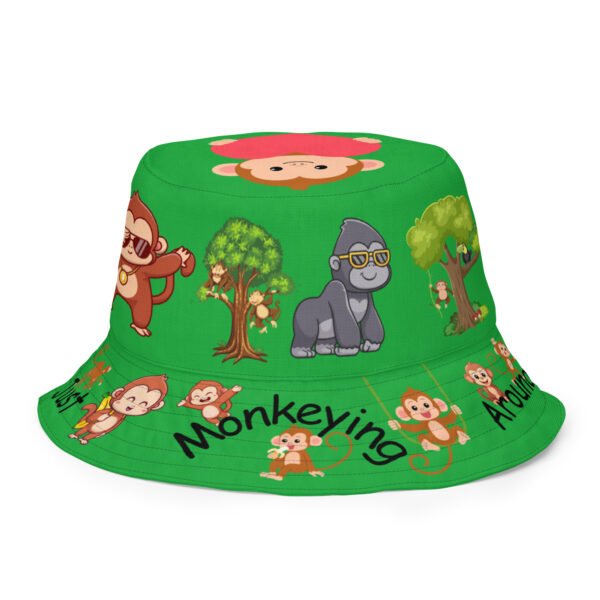 Just Monkeying Reversible Hat - Image 5