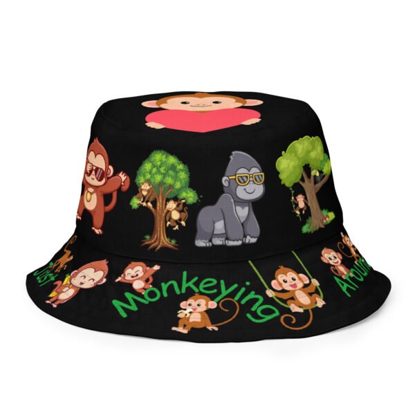 Just Monkeying Reversible Hat - Image 6