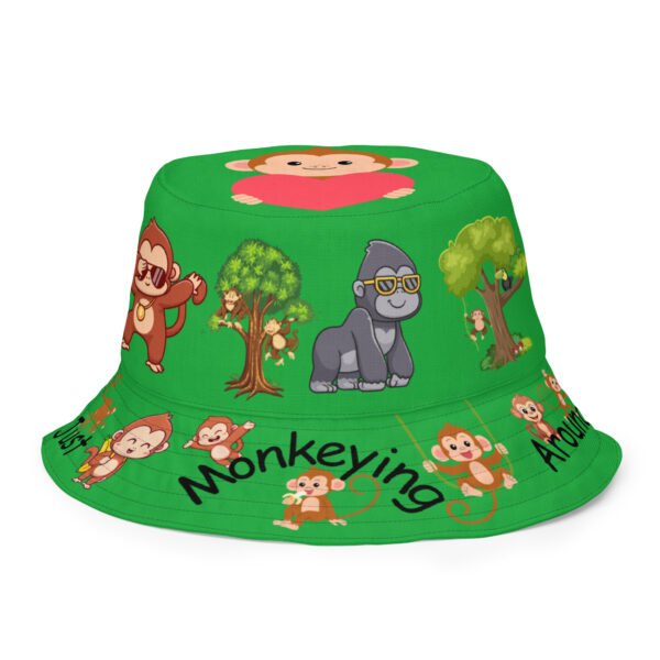 Just Monkeying Reversible Hat
