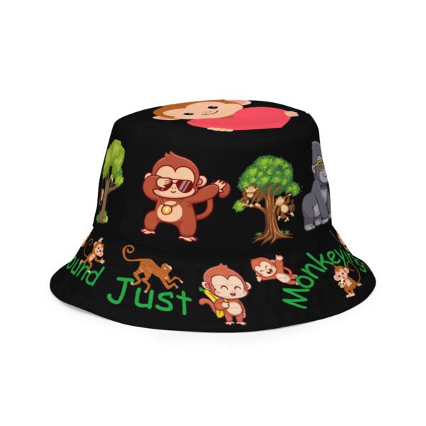 Just Monkeying Reversible Hat - Image 7